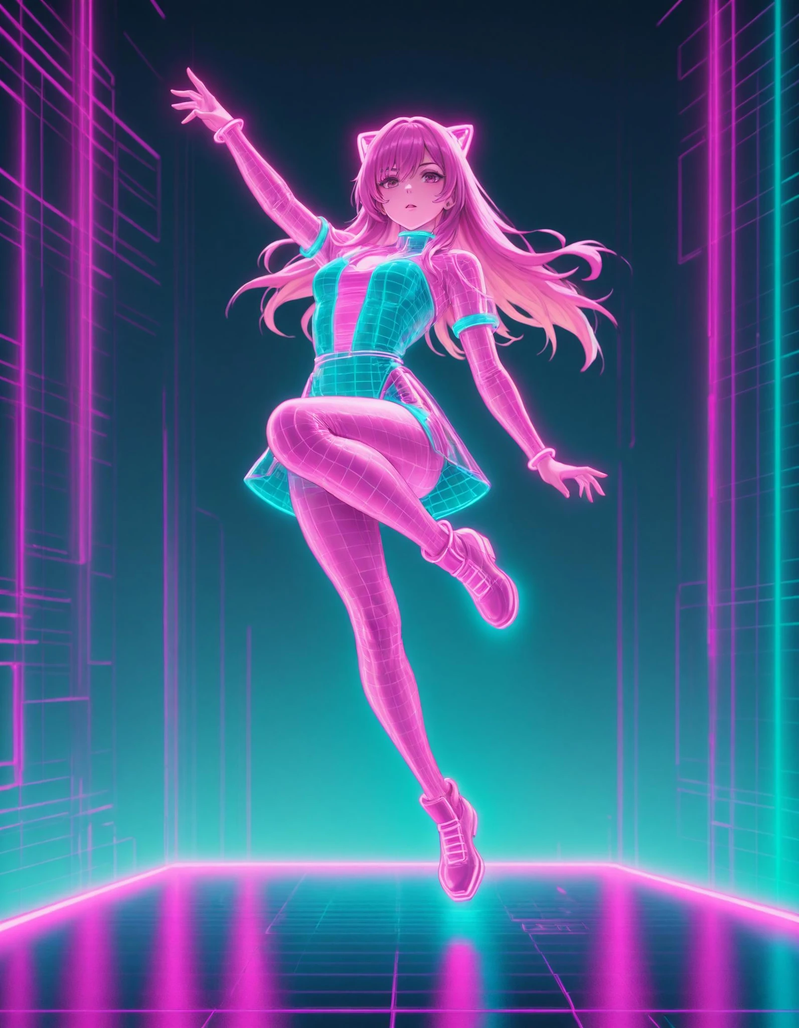 Featured image #5 for Neon Cyberpunk Vaporwave [FL/XL/IL]