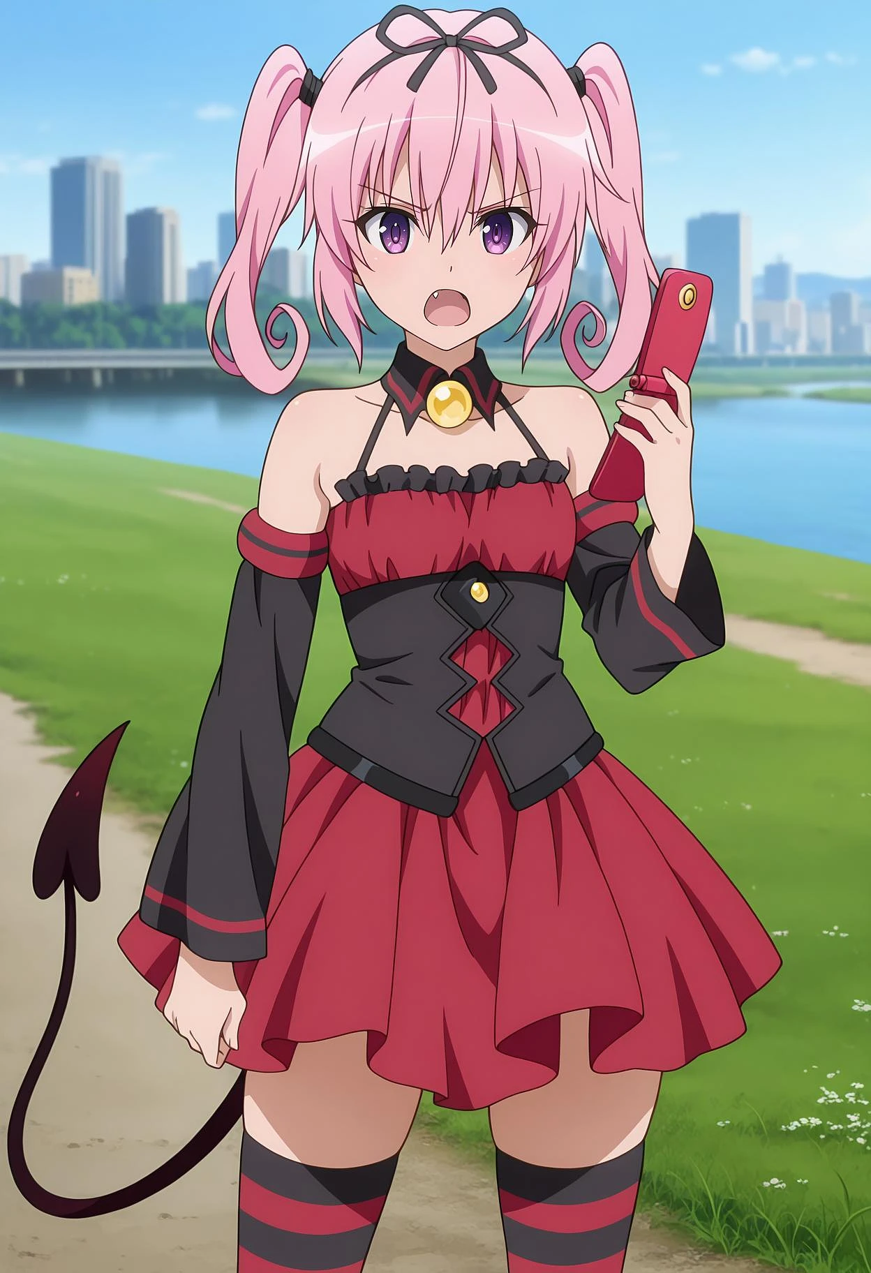 Featured image #2 for Nana Asta Deviluke [5 outfits] | Illustrious | To LOVE-Ru