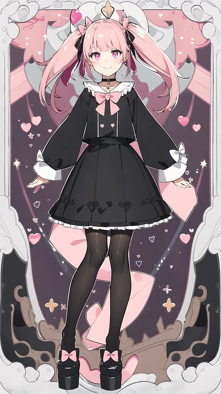 Featured image #2 for Anime Tarot Card Art Style LoRA (塔罗牌/タロットカード)