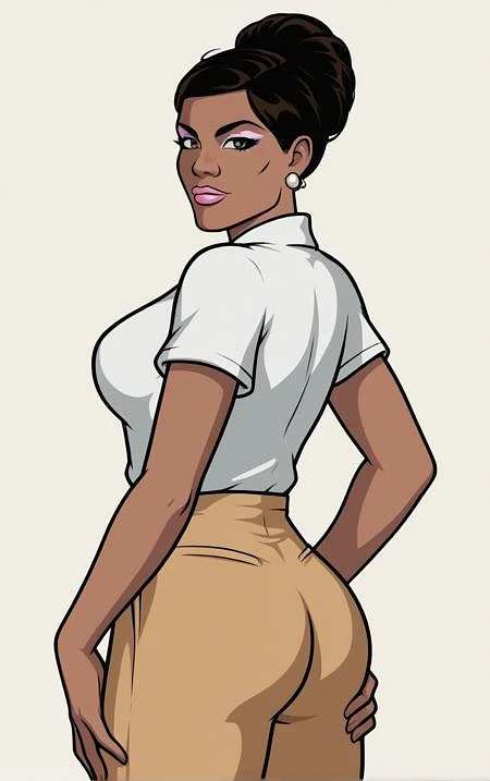 Featured image #2 for Archer TV Series | SFW/NSFW Style LoRA | PDXLOWNWAIFU