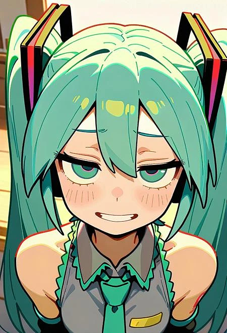Featured image #4 for Little netizen | Tired (or disdainful) eyes for your Waifu.