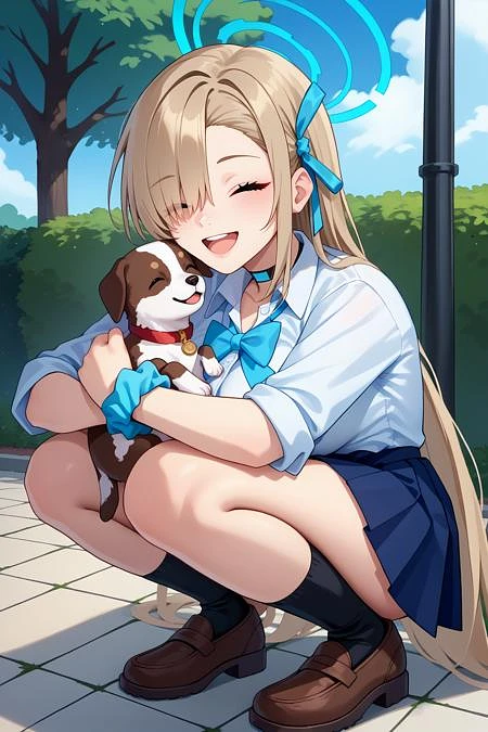 Featured image #3 for [Pony XL] Asuna Ichinose 一之瀬 アスナ | Blue Archive | 4 Outfits