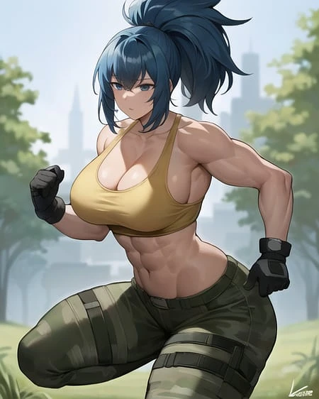 Featured image #3 for Leona Heidern (The King of Fighters) LoRA