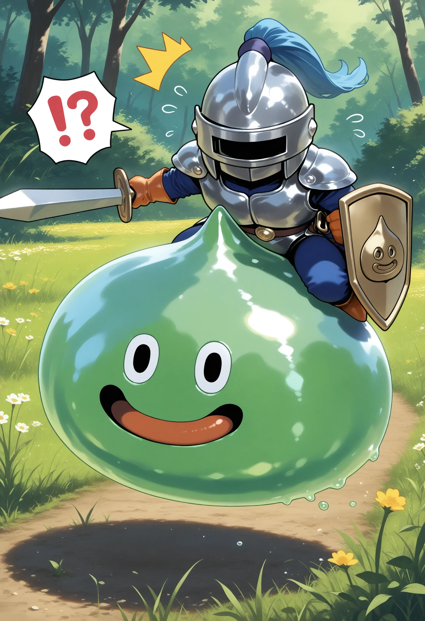 Featured image #4 for Slime knight / スライムナイト (Dragon Quest) Pony/IL/NAI