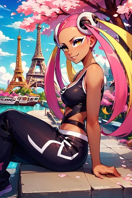 Featured image #1 for Plumeria: Team Skull Big Sister | プルメリ (Pokemon) [Pony & SD1.5]
