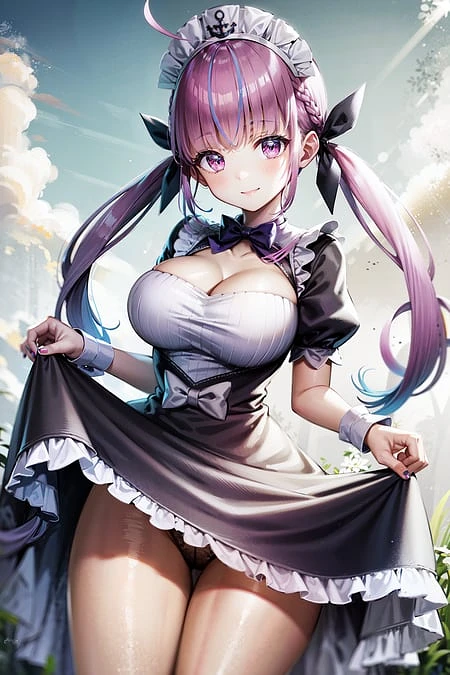Featured image #3 for Minato Aqua 湊あくあ (maid.ver) / Hololive