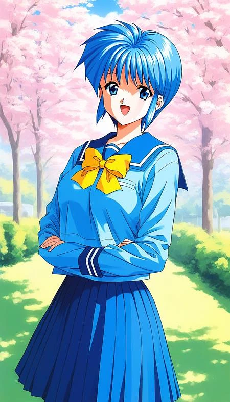 Featured image #2 for 虹野沙希 Pony XL Nijino Saki (Tokimeki memorial )