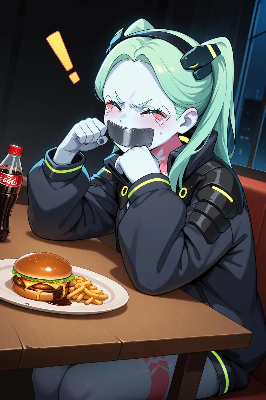 Featured image #3 for Metal gag (from Beetlejuice) [NoobAI EPS+Illustrious / Pony XL]