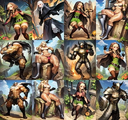 Featured image #2 for Dragon's Crown Style [Happy Little Accident Edition]
