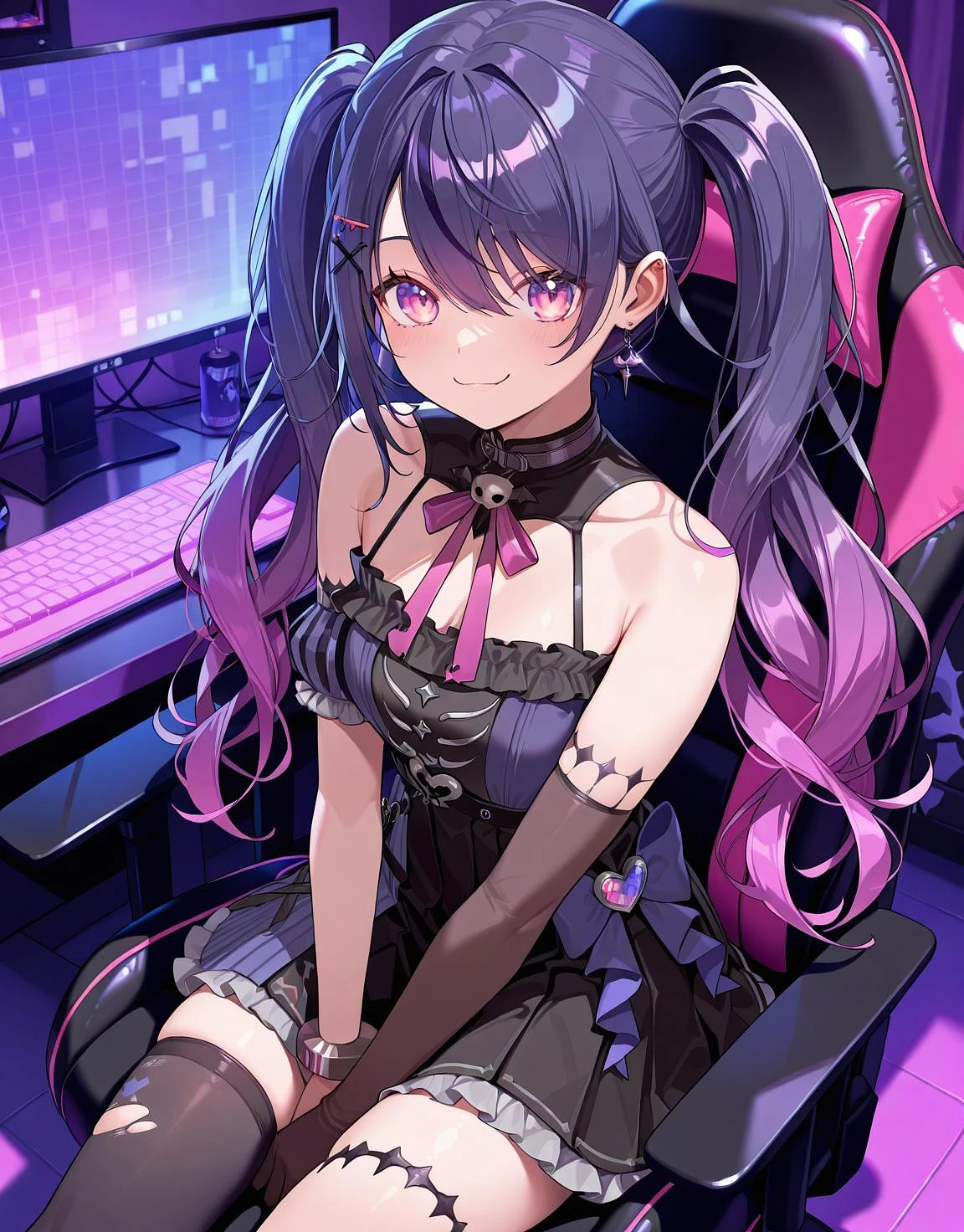 Featured image #2 for 甘音あむ Amane Amu [Illustrious & Pony] / ネオポルテ Neo-Porte Vtuber