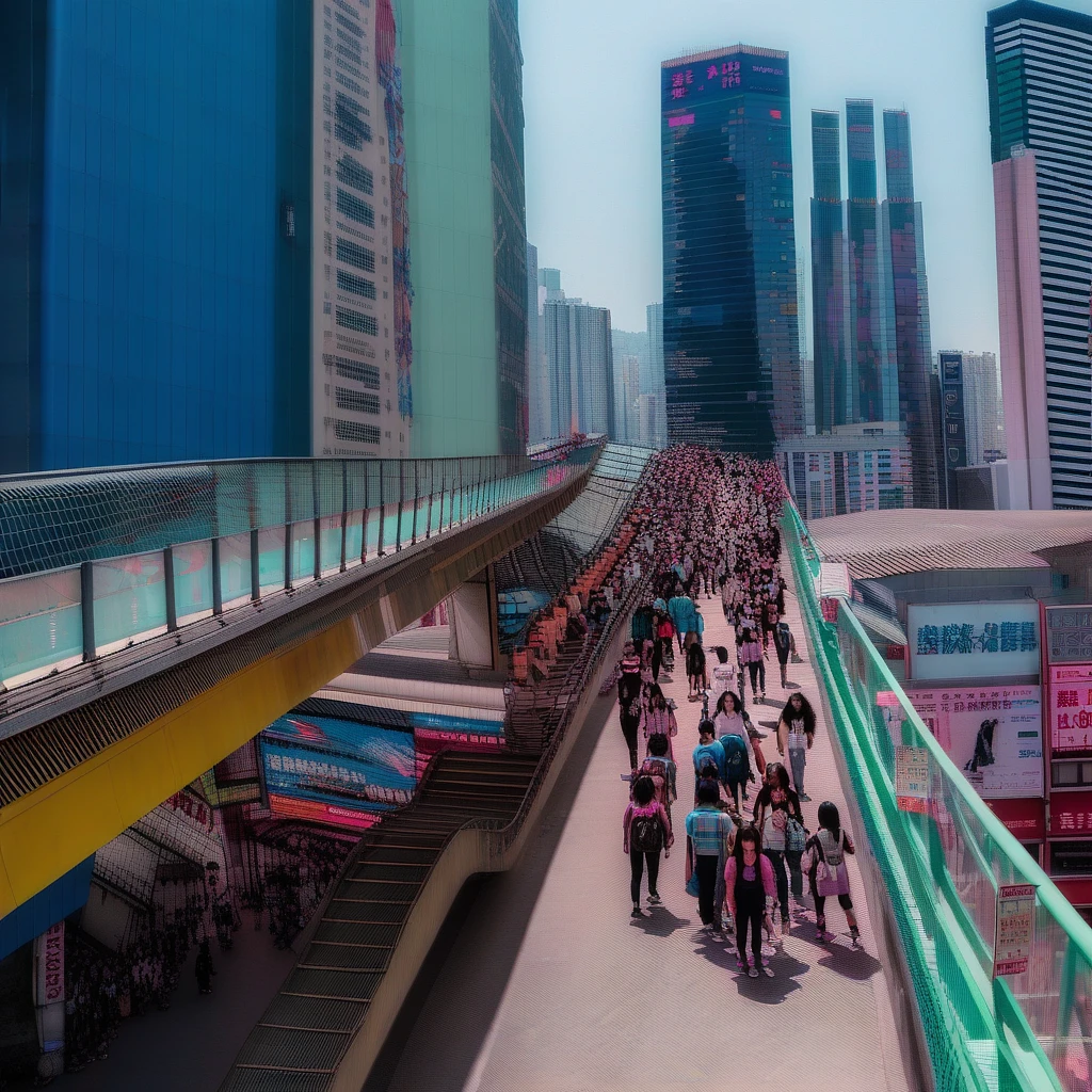 Featured image #3 for Highline Pedestrian / Covered bridge
