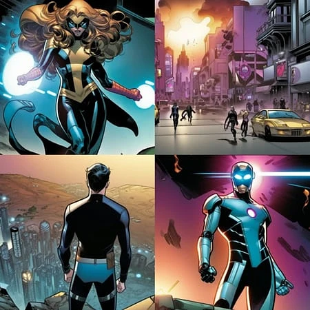 Featured image #1 for Superhero Diffusion