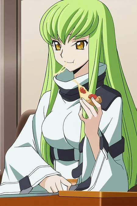 Featured image #4 for Commission: C.C. (Code Geass)
