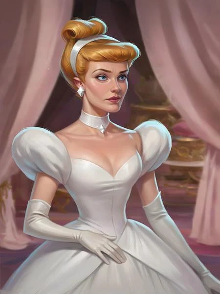 Featured image #3 for Cinderella (Cinderella film 1950) PonyDiffusionXL