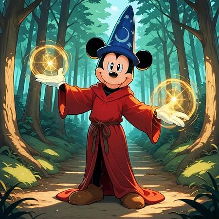 Featured image #3 for Sorcerer Mickey (Fantasia) Illustrious