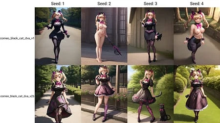 Featured image #3 for Corneo's Black Cat D.va Embedding