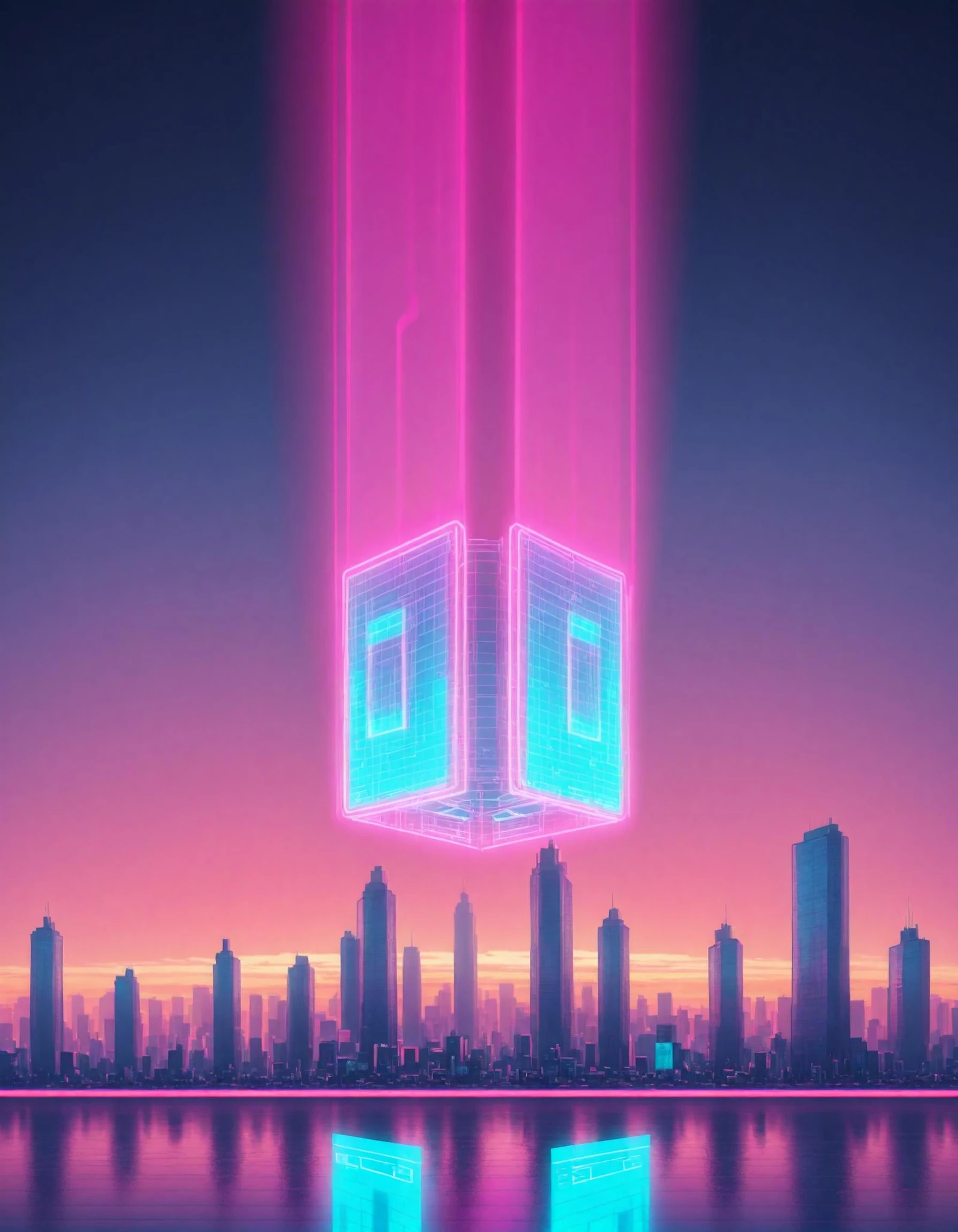 Featured image #2 for Neon Cyberpunk Vaporwave [FL/XL/IL]