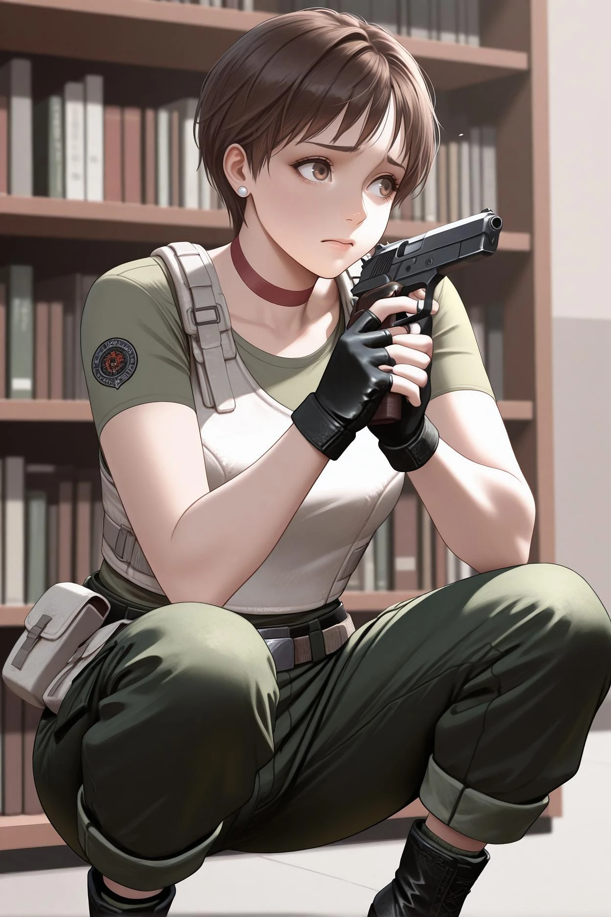 Featured image #2 for Rebecca Chambers/レベッカ・チェンバース (Resident Evil) SDXL LoRA [Illustrious]