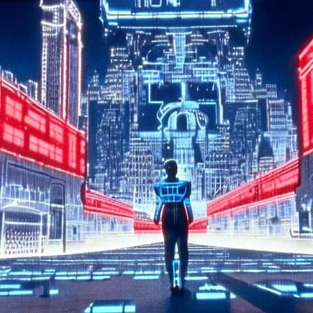 Featured image #1 for TRON (1982) style