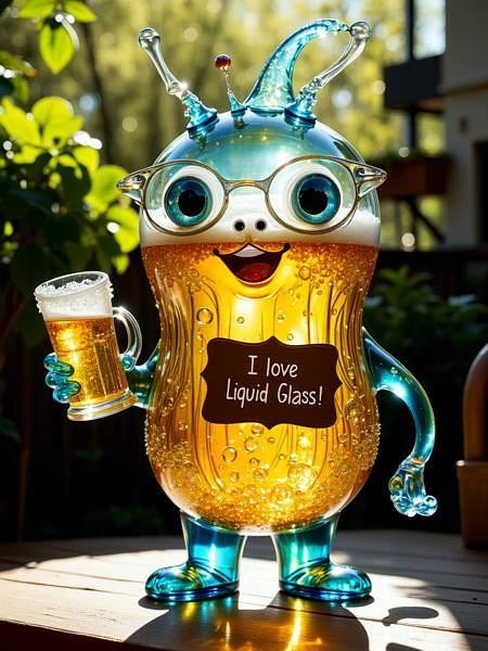Featured image #1 for Liquid Glass - CE - SDXL