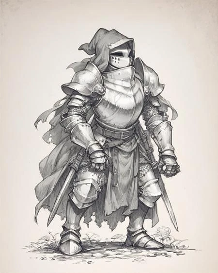 Featured image #2 for Fantasy Graphite Sketch [Illustration/\Pony]