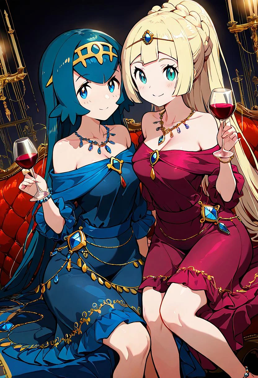 Featured image #4 for Lillie & Lana: Alola Angels | リーリエ x スイレン (Pokemon) [Illustrious & Pony]
