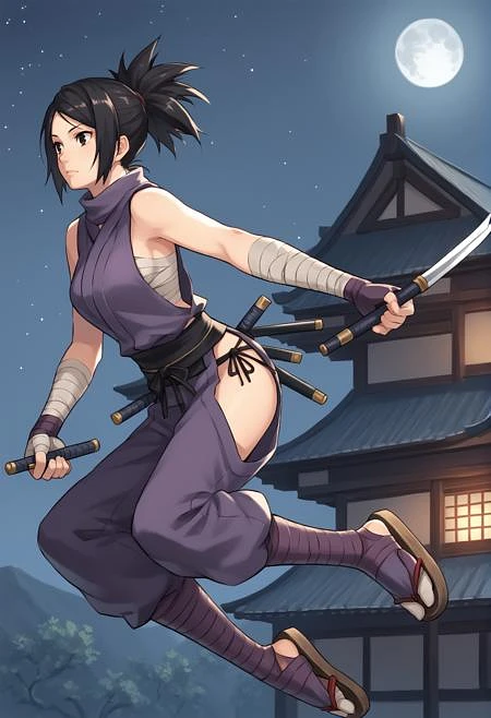 Featured image #5 for Ayame (Tenchu) XL [Pony+Illustrious]