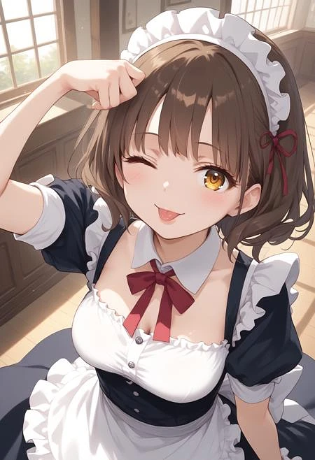 Featured image #2 for [SDXL&Pony] tehepero / dojikko pose / てへぺろ / ドジっ子ポーズ