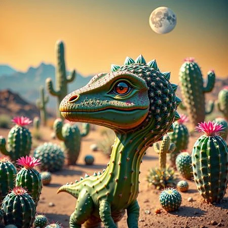 Featured image #1 for DP Made Of Cactus FLUX