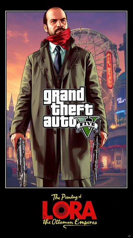 Featured image #6 for FLUX - Grand Theft Auto - GTA VI (6) + GTA V Style