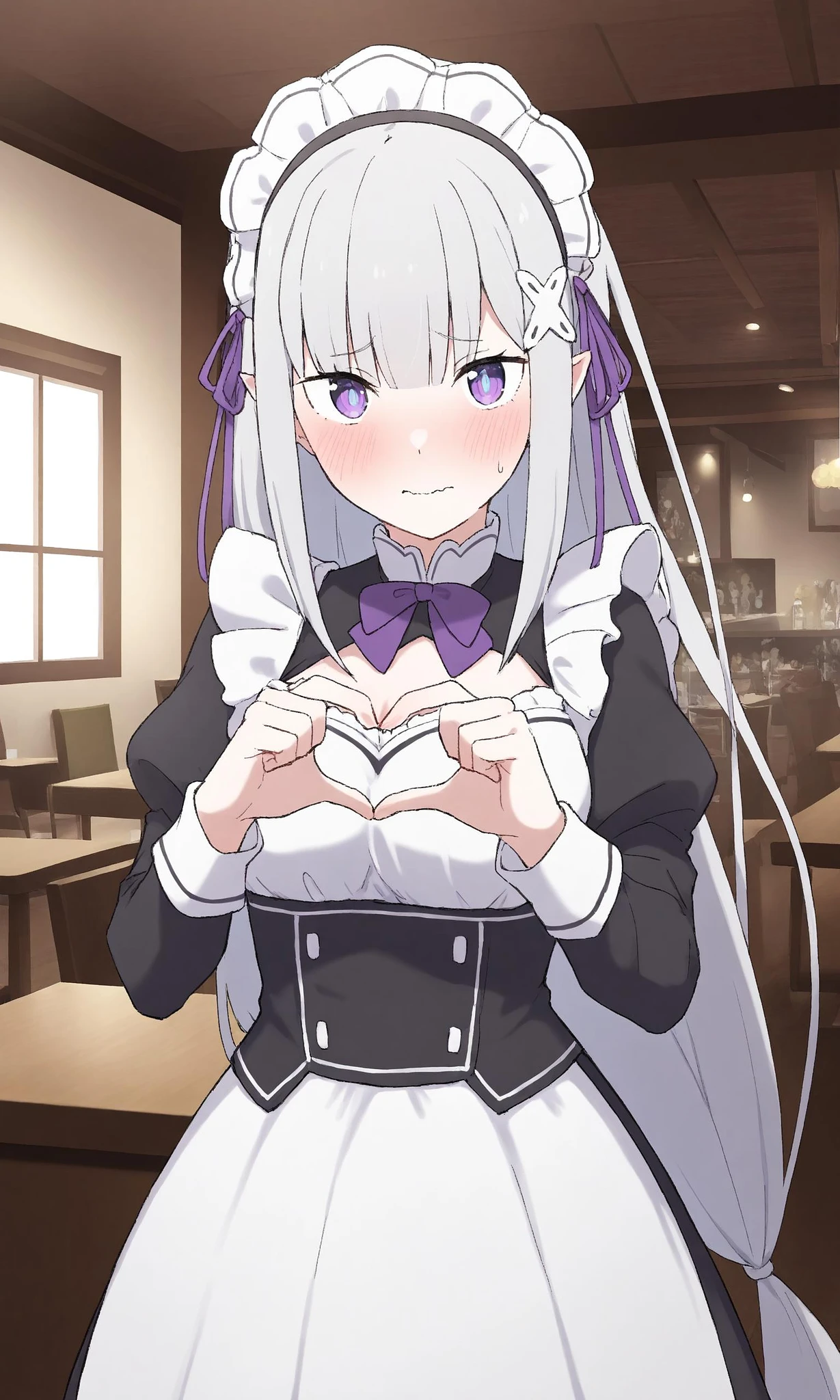 Featured image #4 for Emilia - (Re:Zero) Pony/Illustrious/NoobAI