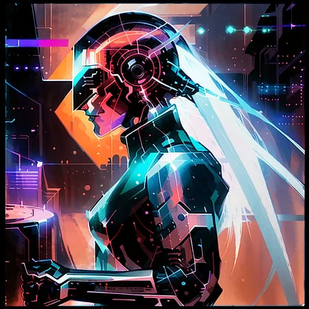 Featured image #4 for Cyberpunk 2077 Tarot card 512x1024