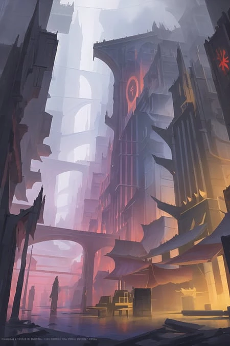 Featured image #4 for Ravnika ( sprawling fantasy city )