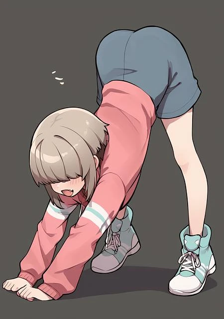 Featured image #2 for Cat Stretch (Pose) [Illustrious | Pony]