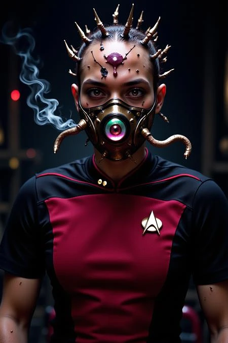 Featured image #4 for Star Trek TNG uniforms (4 variants) (Flux)