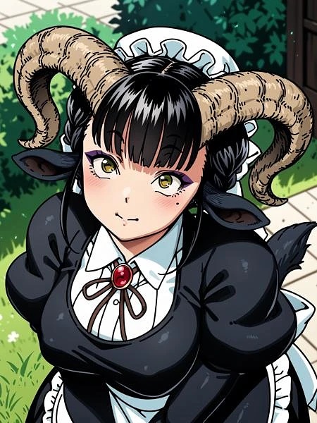 Featured image #2 for Maya (A Black Goat Maiden's (Shaving) Romance) by Jun