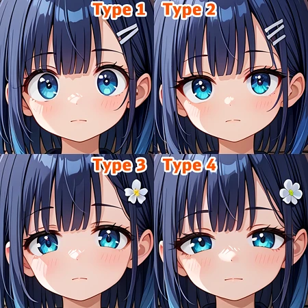 Featured image #5 for [SDXL] Tareme(タレ目) set 1
