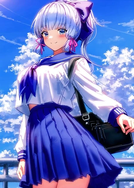 Featured image #1 for Silence Girl ( Style LoRA ) - 2D Artstyle LoRA