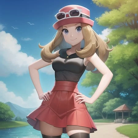 Featured image #4 for Pokemon - Serena (Game) [SD 1.5 Character LoRA]