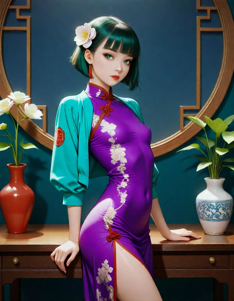 Featured image #1 for China dress -  Old Shanghai Beauty (老上海美女)