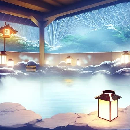 Featured image #4 for Onsen Type2 (Anime, Multiple Girls) ｜IL・ANIMAGINE