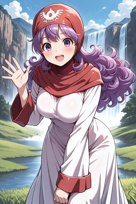 Featured image #3 for Princess of Moonbrooke/ムーンブルクの王女 (Dragon Quest II) SDXL LoRA [Illustrious]