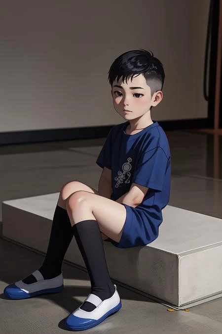 Featured image #3 for 蓝色体操鞋-uwabaki footwear shoes