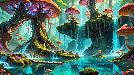 Featured image #2 for Dreamscapes: Epic Fantasy Landscape Generator