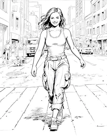 Featured image #5 for Monochrome AIL Styles (Artists I Like)