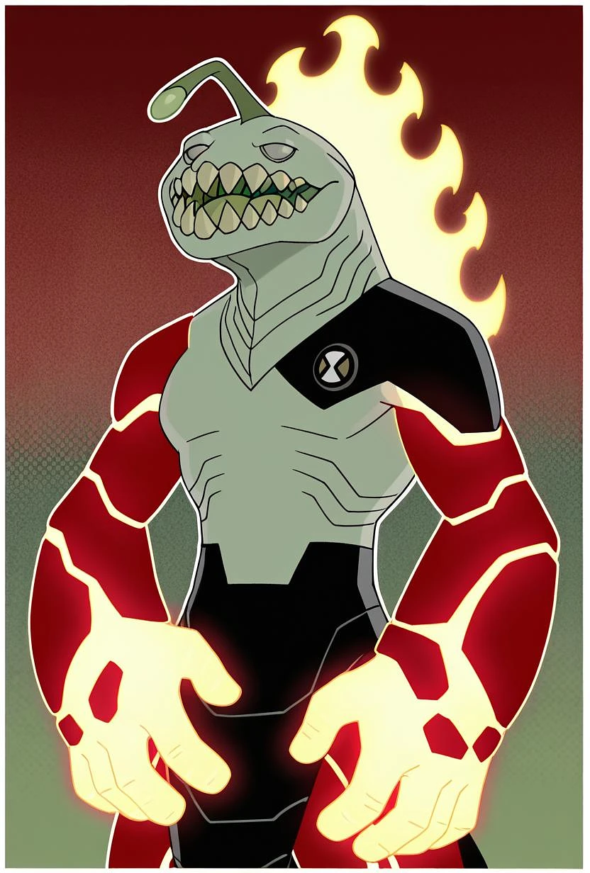 Featured image #1 for Heatjaws -- Ben 10 (chaquetrix support) Noob
