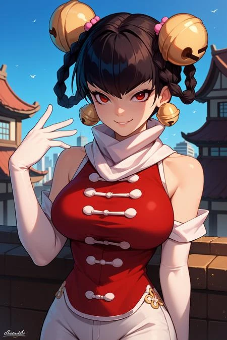 Featured image #1 for Lin Lin/リンリン (One-Punch Man) SDXL LoRA [Pony Diffusion]