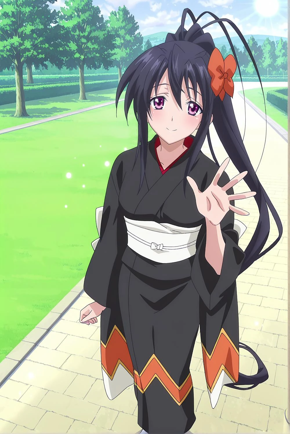 Featured image #1 for Akeno Himejima - High School DxD - Illustrious - All trainable outfits!