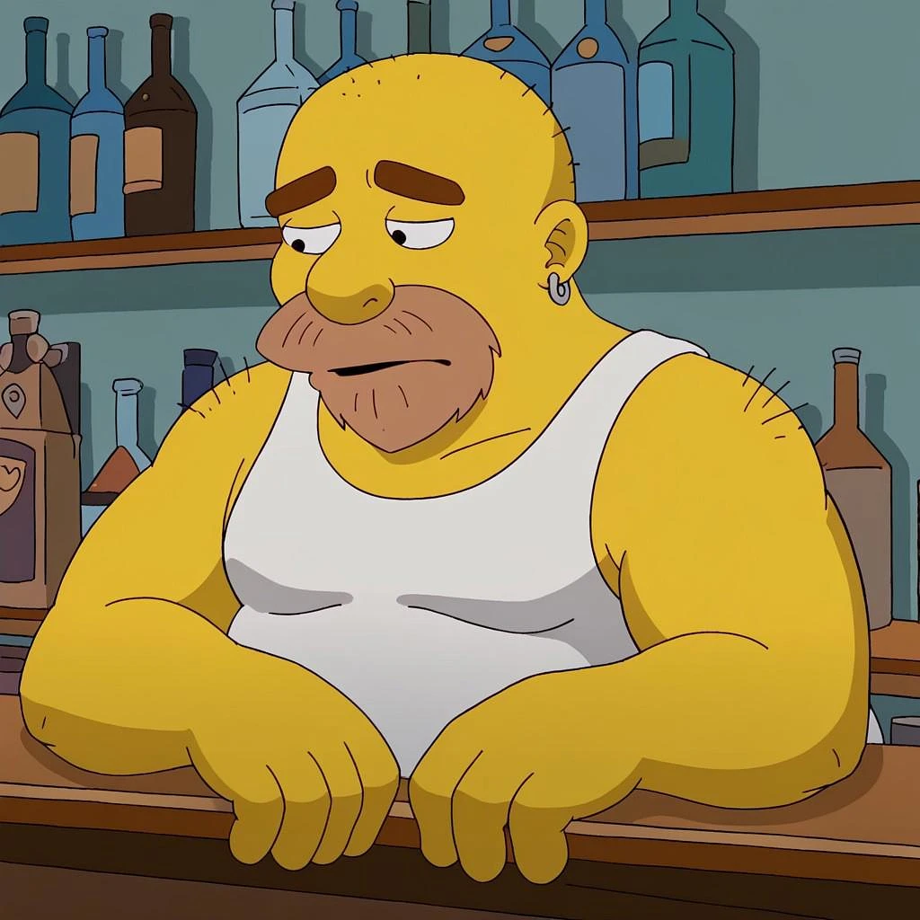 Featured image #6 for Grizzly Shawn // The Simpsons (by sickmer)
