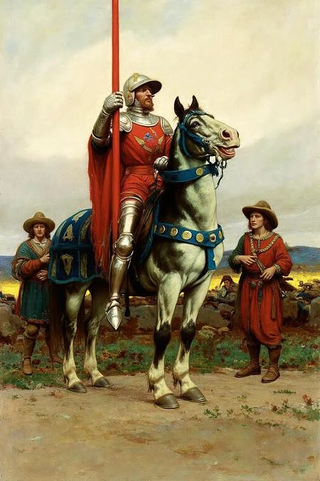 Featured image #2 for Pirates and Knights: Howard Pyle Illustration Style